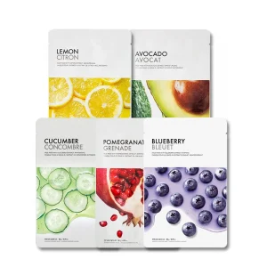 Natural Organic Plant Moisturizing Korean Face Mask Sheet Oil Control Blackhead Remover Beauty Sheet Mask for face